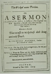 A sermon by Increase Mather, 1675